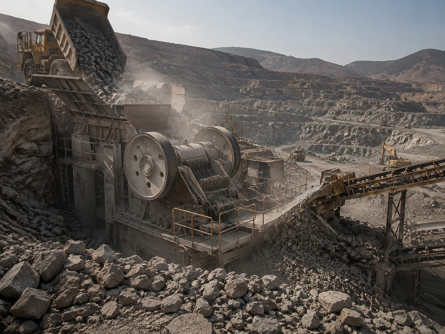 Mining crusher
