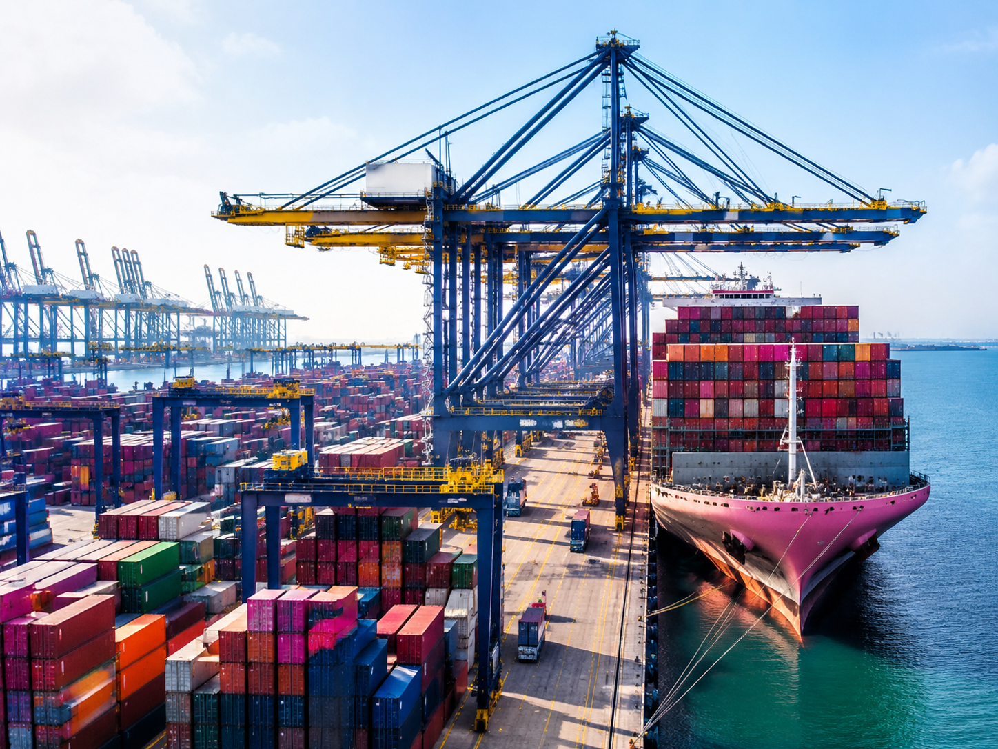 Port crane
